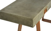Pearson Grey Concrete Rustic Finish Outdoor Console Table
